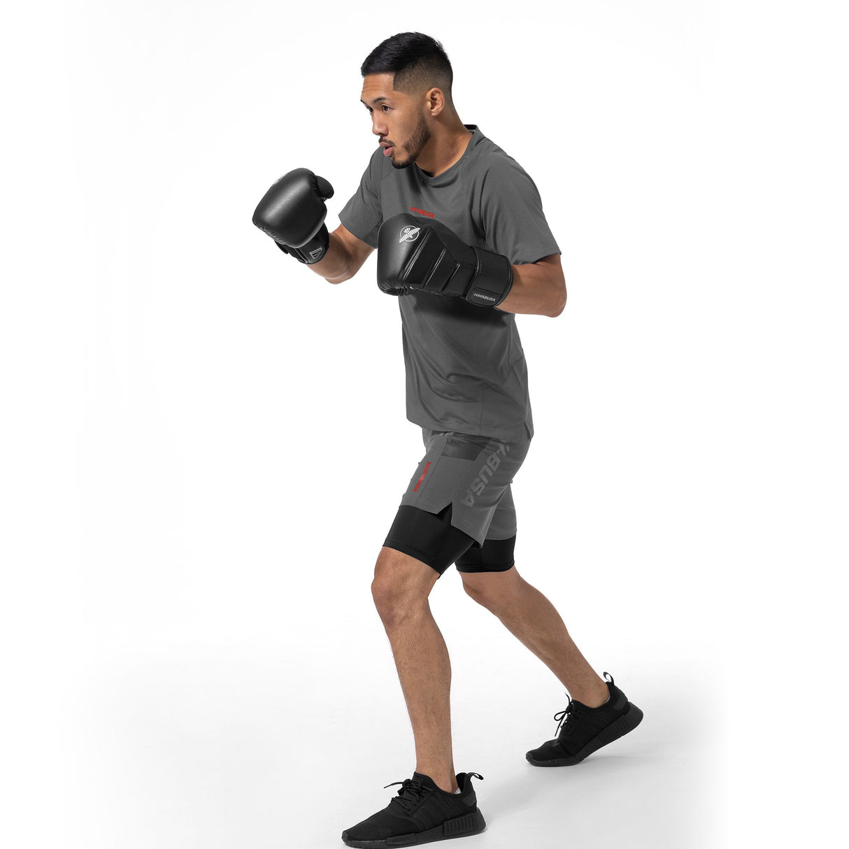 Hayabusa Athletic Leichtgewicht Trainingsshirt - Herren - Dunkelgrau