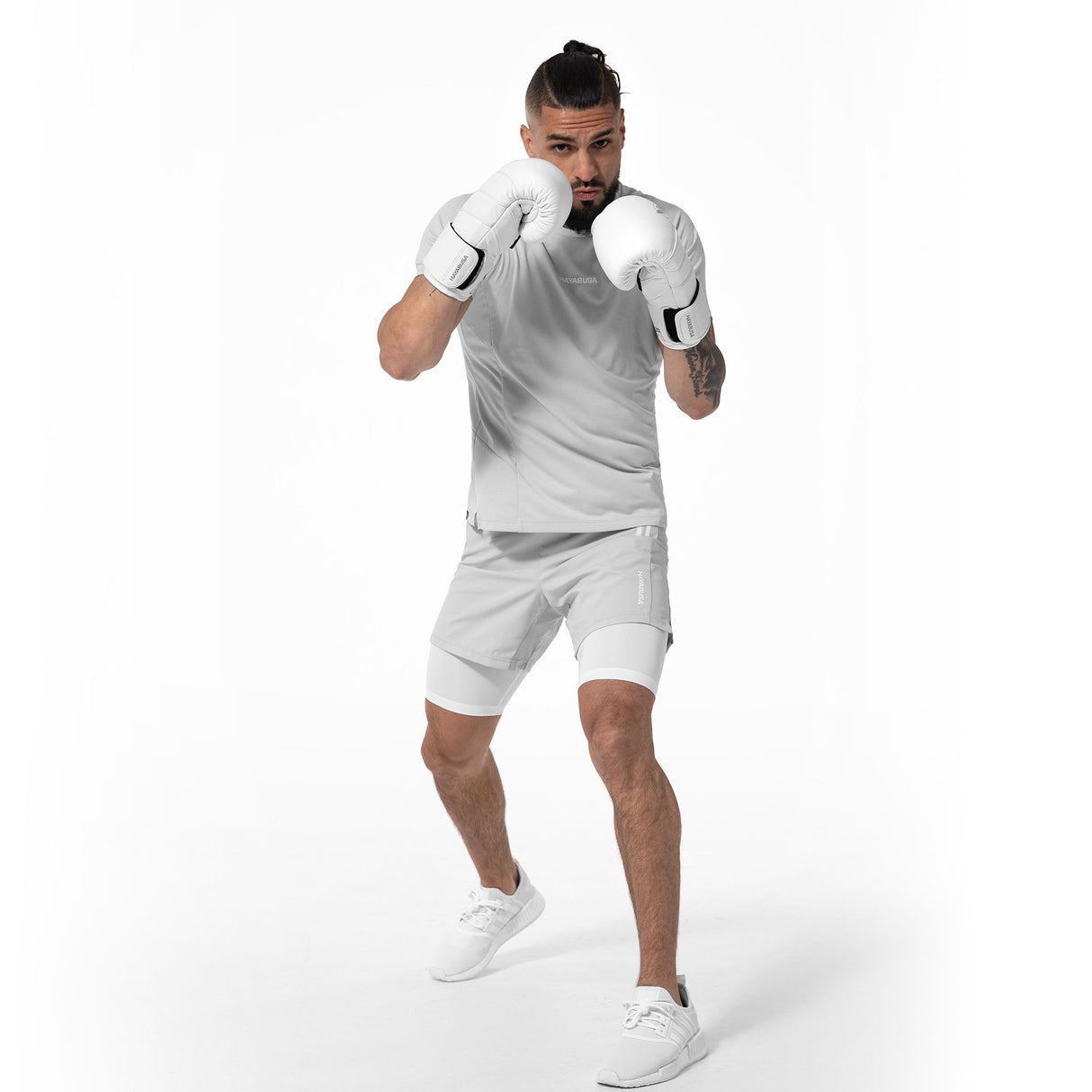 Hayabusa Athletic Lichtgewicht Trainingsshirt - Heren - Lichtgrijs