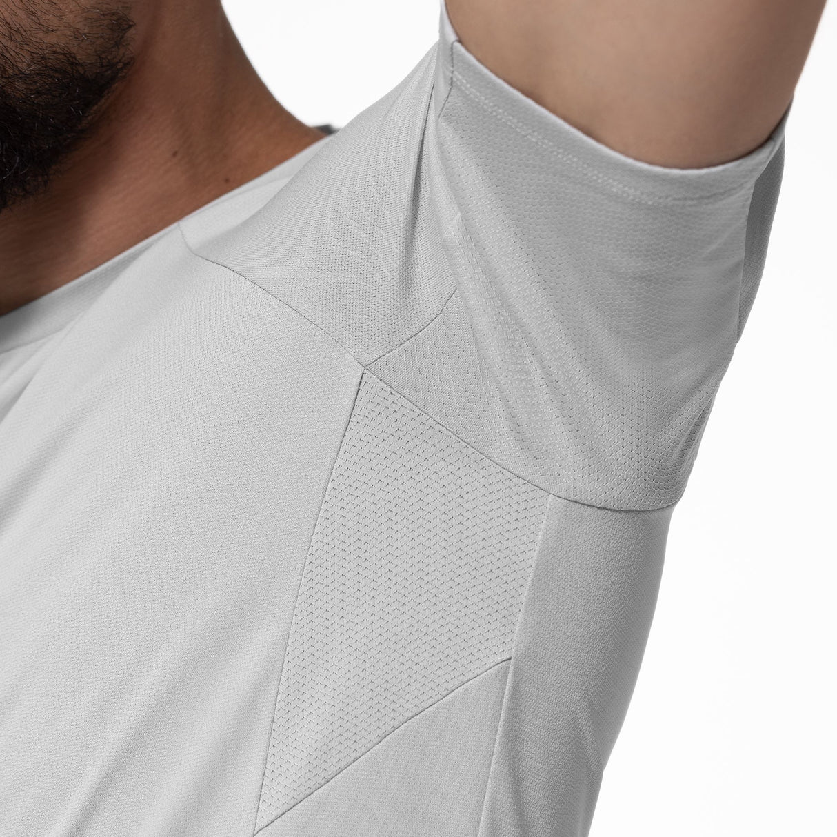 Hayabusa Athletic Lichtgewicht Trainingsshirt - Heren - Lichtgrijs