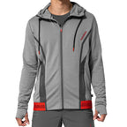 Hayabusa Athletic Zip-Up Performance Hoodie - Heren - Donkergrijs