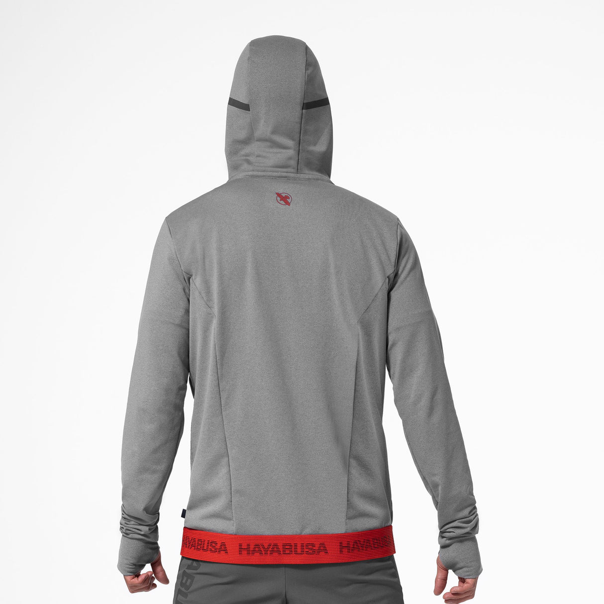 Hayabusa Athletic Zip-Up Performance Hoodie - Men - Dark Gray