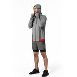 Hayabusa Athletic Zip-Up Performance Hoodie - Men - Dark Gray