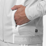 Hayabusa Athletic Zip-Up Performance Hoodie - Herren - Hellgrau