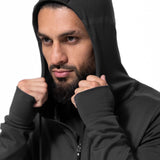 Hayabusa Athletic Zip-Up Performance Hoodie - Heren - Zwart
