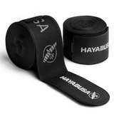 Hayabusa Deluxe Handwraps - Zwart / Zilver - 4,5 meter