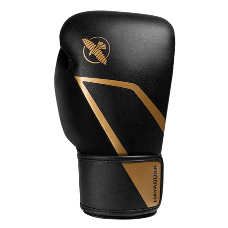 Hayabusa E1 Boxing Gloves - Black/Gold