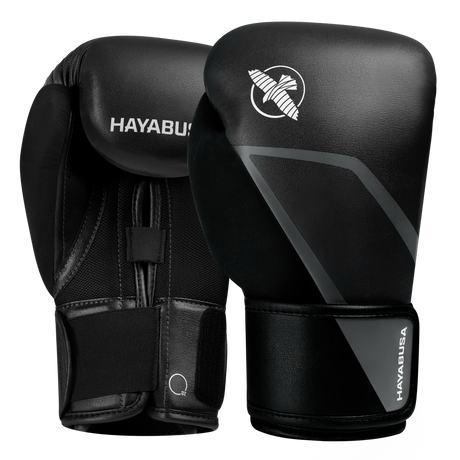 Hayabusa E1 Boxing Gloves for Kids - Black/Grey