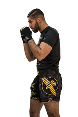 Hayabusa Falcon Muay Thai Shorts - Black