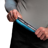 Hayabusa Fusion Long Sleeve Rashguard - Grijs / Aquablauw
