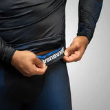 Hayabusa Geo Jiu Jitsu Spats - Zwart / Blauw