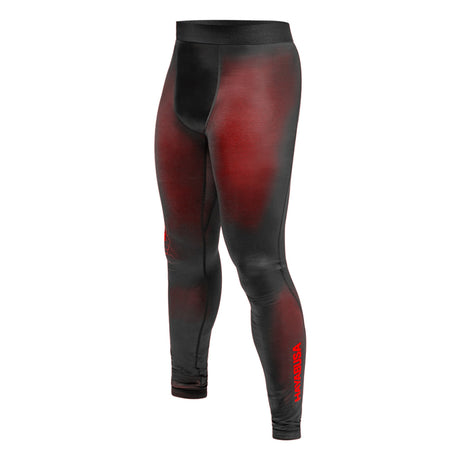 Hayabusa Geo Jiu Jitsu Spats - Zwart / Rood