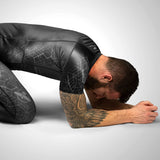 Hayabusa Geo Short Sleeve Rashguard - Zwart / Grijs
