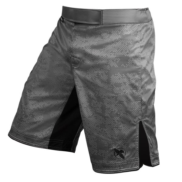 Hayabusa Hexagon Fight Shorts - Gray