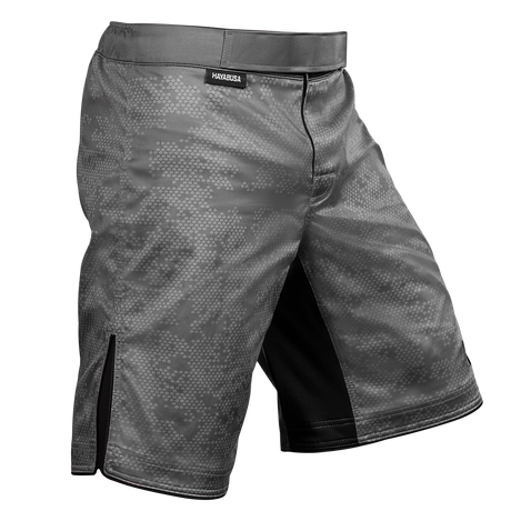 Hayabusa Hexagon Fight Shorts - Gray