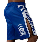 Hayabusa Icon Fight Shorts - Blauw / Wit