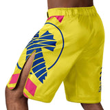 Hayabusa Icon Fight Shorts - Yellow / Blue