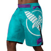 Hayabusa Icon Fight Shorts - Teal / White