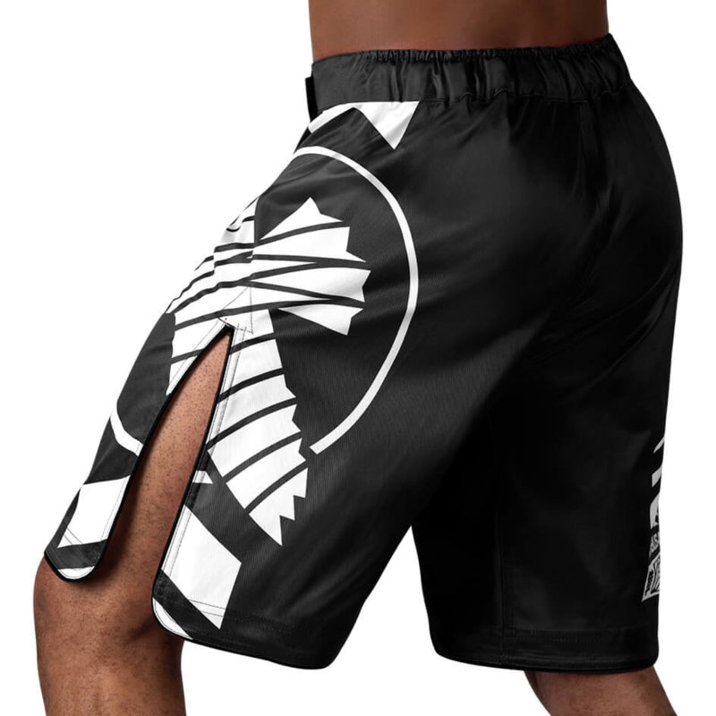 Hayabusa Icon Fight Shorts - Zwart / Wit