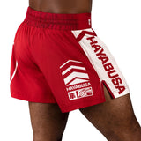 Hayabusa Icon Kickboxing Shorts - Rood / Wit