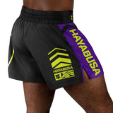 Hayabusa Icon Kickboxing Shorts - Zwart / Neon