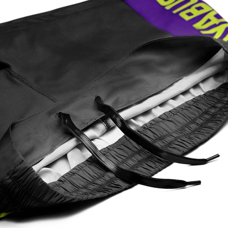 Hayabusa Icon Kickboxing Shorts - Zwart / Neon