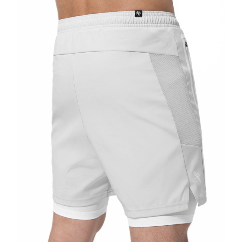 Hayabusa Athletic Layered Performance Short - Herren - Hellgrau