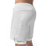 Hayabusa Athletic Layered Performance Short - Herren - Hellgrau