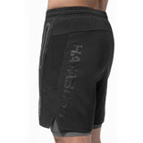 Hayabusa Athletic Layered Performance Short - Heren - Zwart