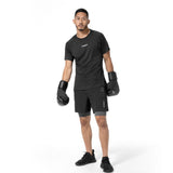 Hayabusa Athletic Layered Performance Short - Heren - Zwart