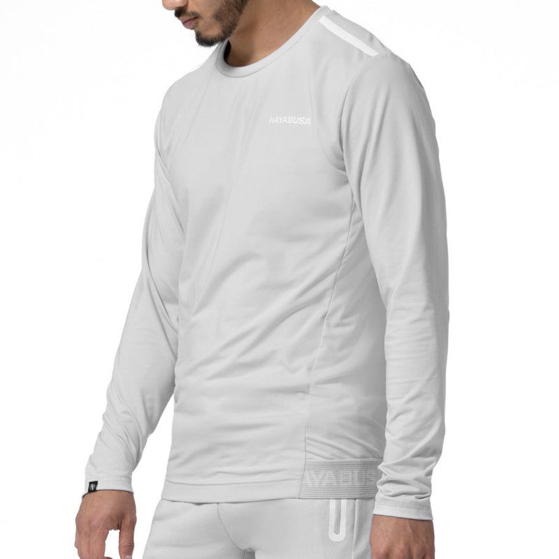 Hayabusa Athletic Long Sleeve Trainingshirt - Heren - Lichtgrijs