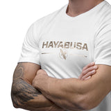 Hayabusa Metallic Logo T-Shirt - Wit