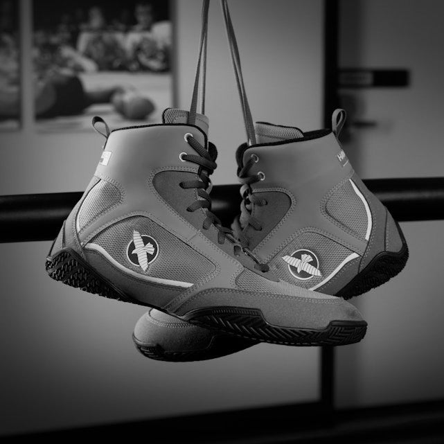 Hayabusa Pro Boxing Shoes - Gray