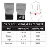 Hayabusa Quick Gel Handwraps - Grijs