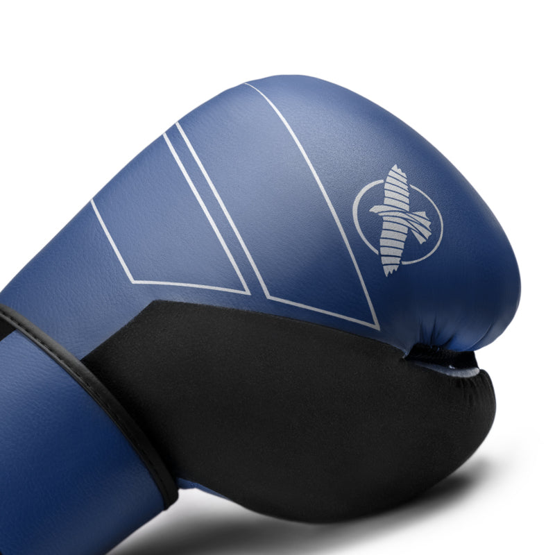 Hayabusa S4 Boxing Gloves - Genuine Leather - Blue