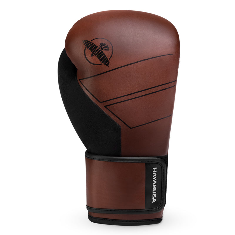 Hayabusa S4 Bokshandschoenen - Echt Leer - Bruin