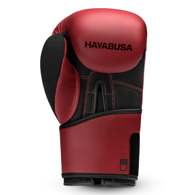 Hayabusa S4 Boxing Gloves - Genuine Leather - Red