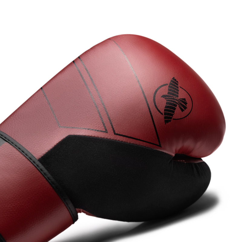 Hayabusa S4 Boxing Gloves - Genuine Leather - Red
