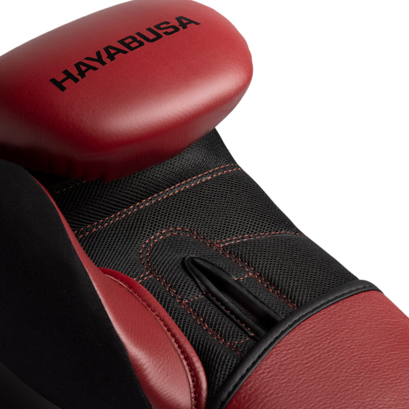 Hayabusa S4 Boxing Gloves - Genuine Leather - Red