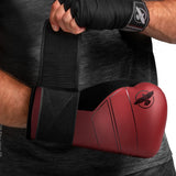 Hayabusa S4 Boxing Gloves - Genuine Leather - Red