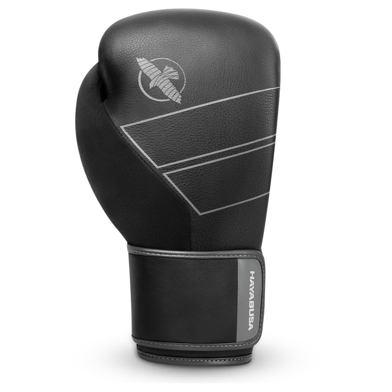Hayabusa S4 Boxing Gloves - Genuine Leather - Black