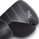 Hayabusa S4 Boxing Gloves - Genuine Leather - Black