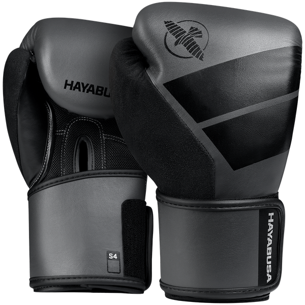Hayabusa S4 Youth Boxing Gloves - Charcoal Gray