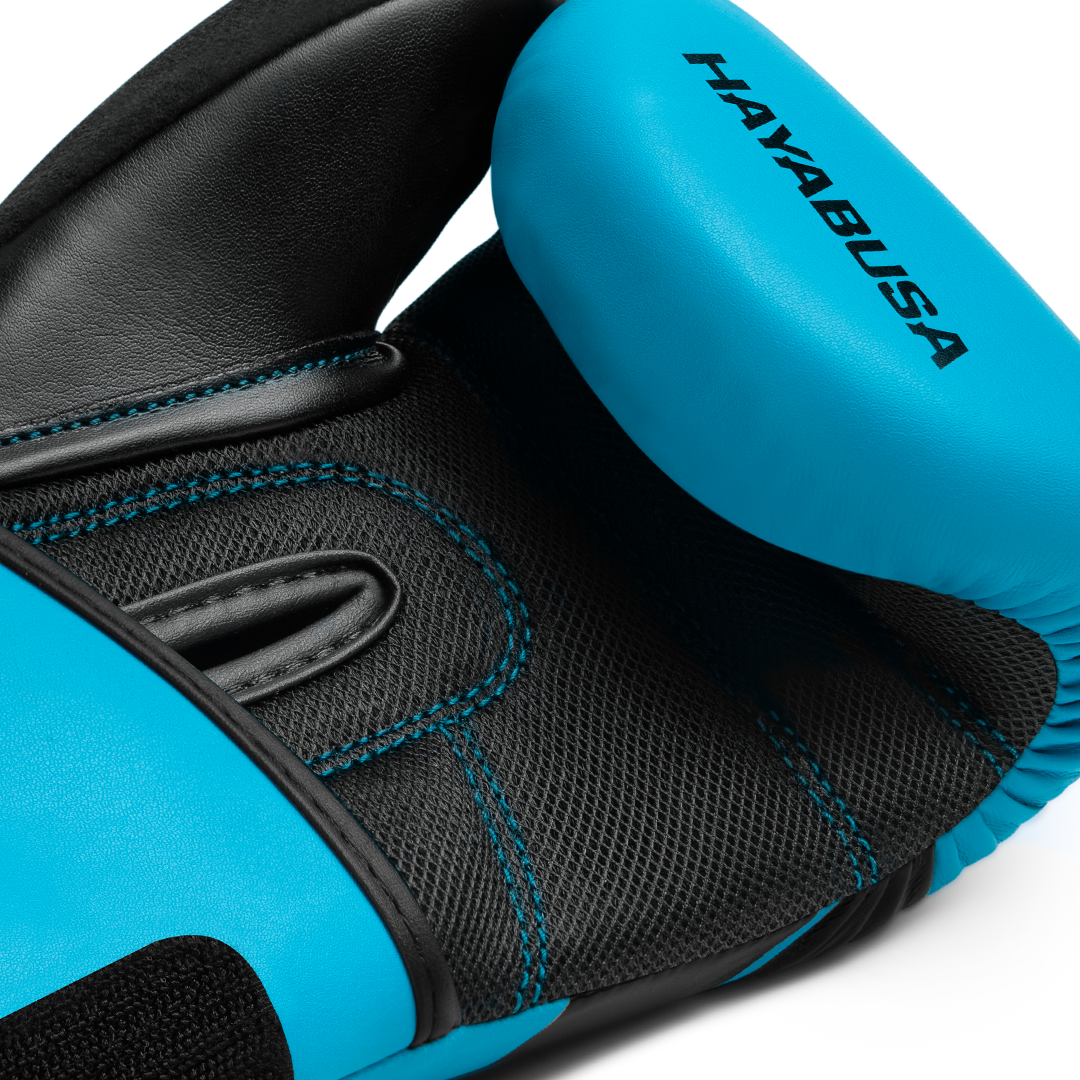 Hayabusa S4 Youth Boxing Gloves - Cyan Blue