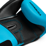 Hayabusa S4 Youth Boxing Gloves - Cyan Blue