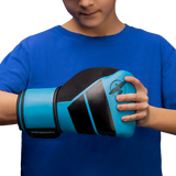 Hayabusa S4 Youth Boxing Gloves - Cyan Blue