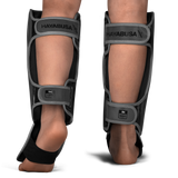 Hayabusa S4 Youth Shin Guards - Charcoal Gray