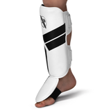 Hayabusa S4 Youth Shin Guards - White