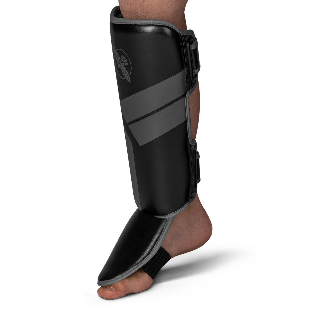 Hayabusa S4 Youth Shin Guards - Black
