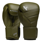 Hayabusa T3 Kanpeki Boxing Gloves - Leather - Olive Green