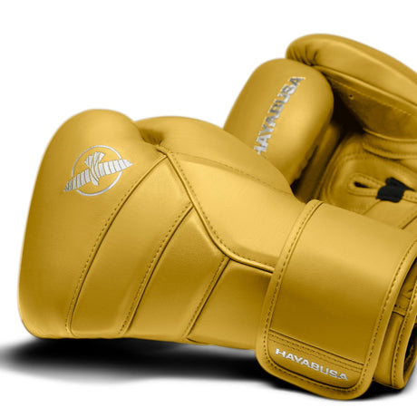 Hayabusa T3 Kanpeki Bokshandschoenen - Leer - Tijger Geel